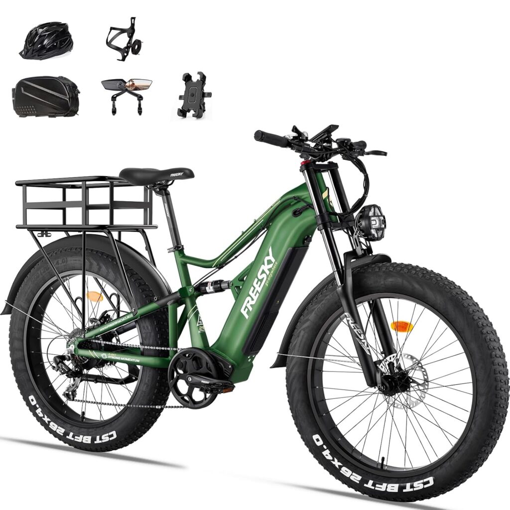 Freesky 1000W Fat Tire Electric Bike