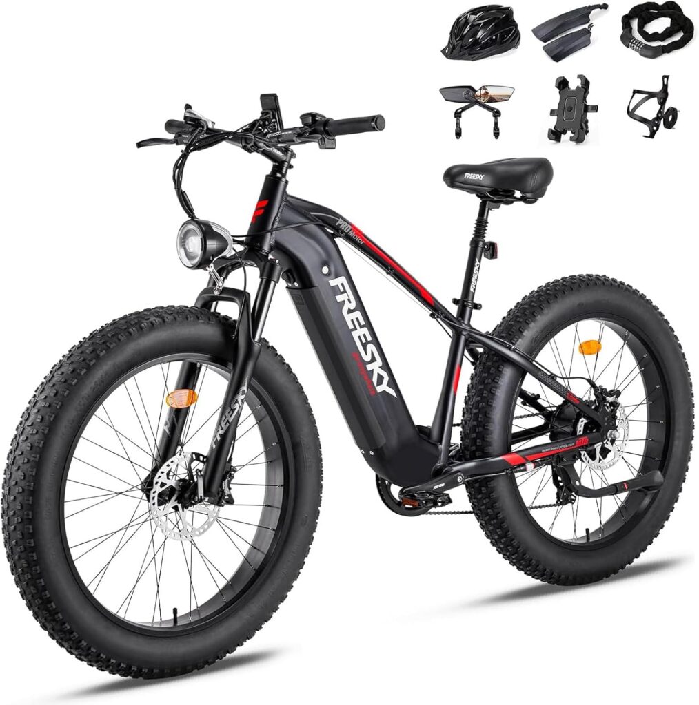 Freesky 750W Fat Tire Electric Bike